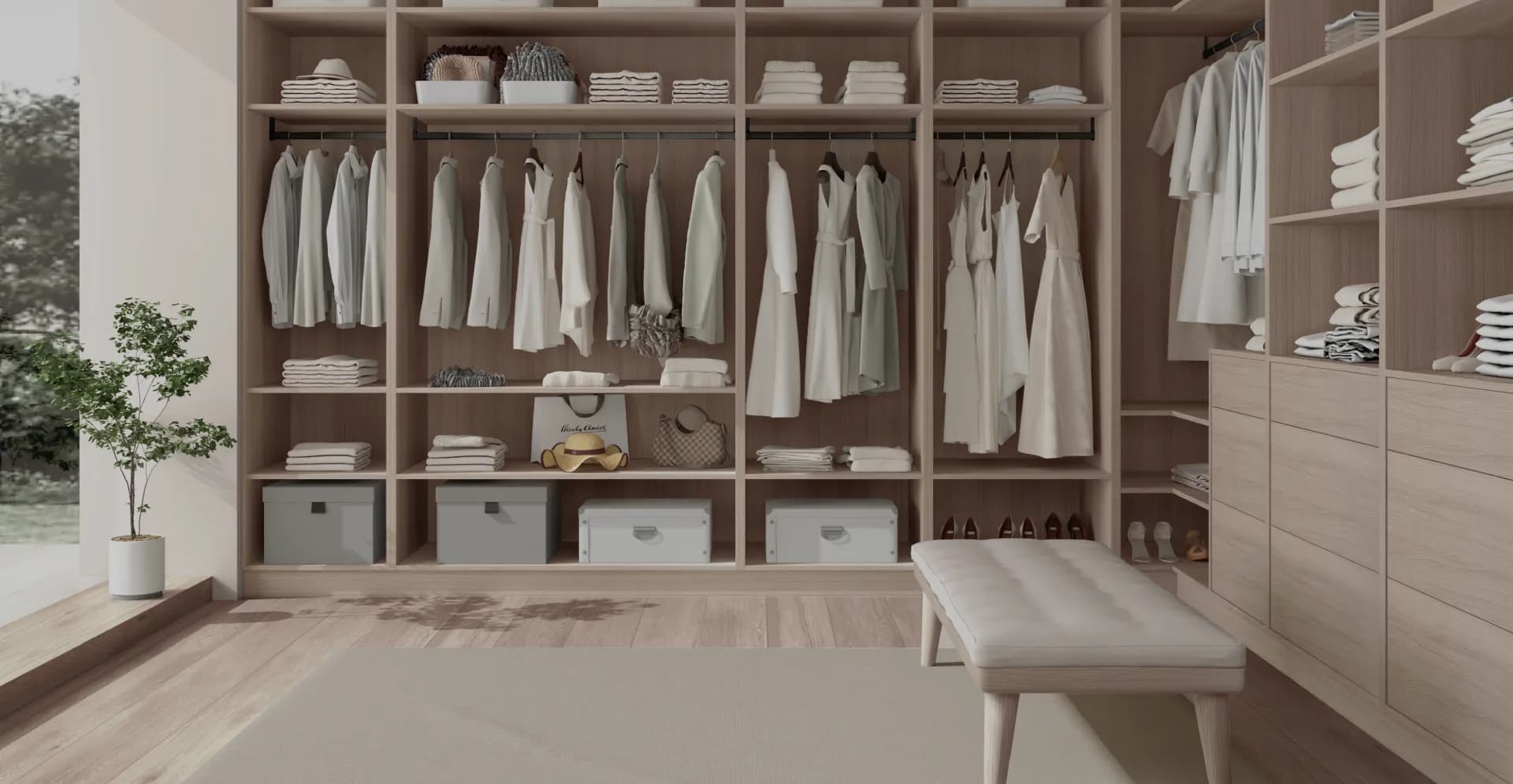 Wardrobe Closet cabinetry collection