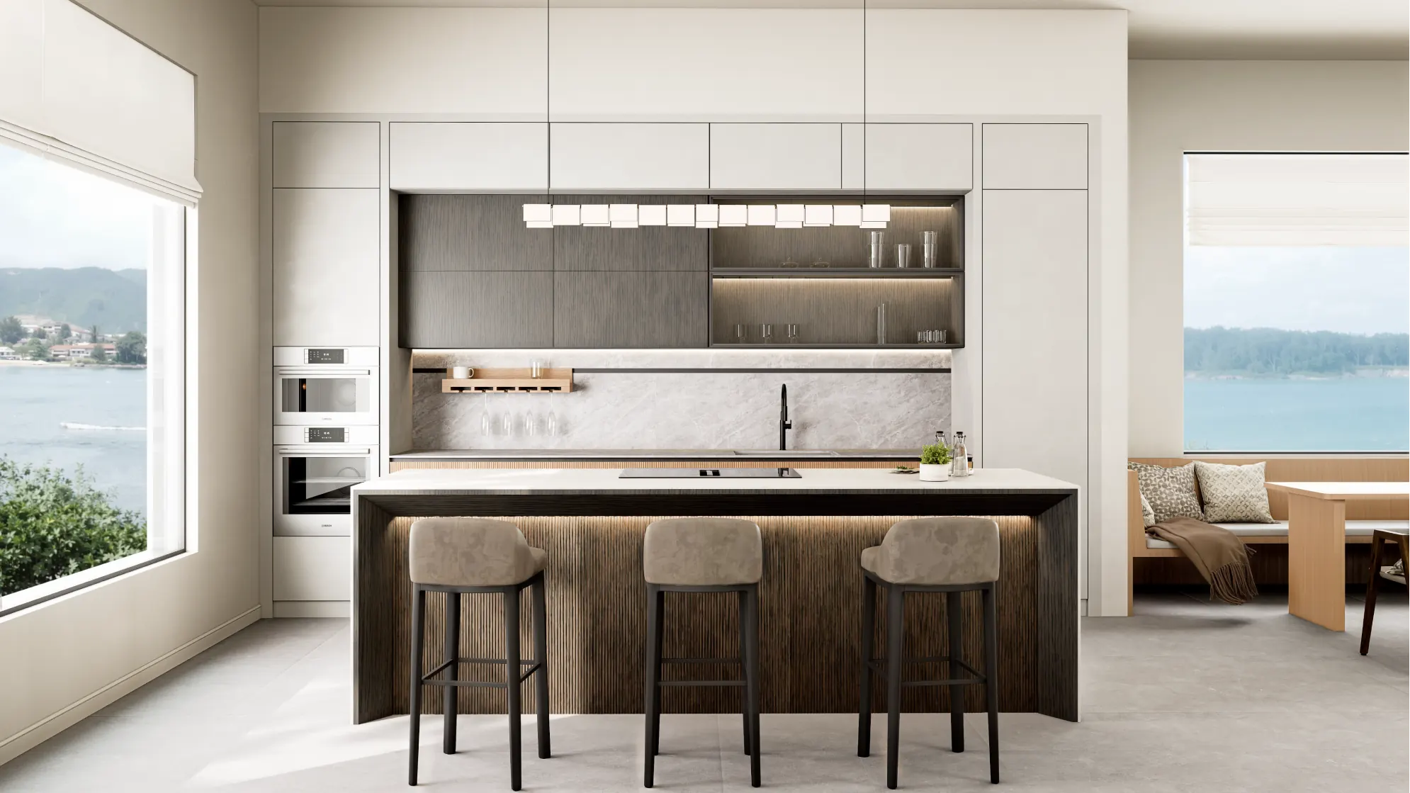 Modern cabinetry style frame 2