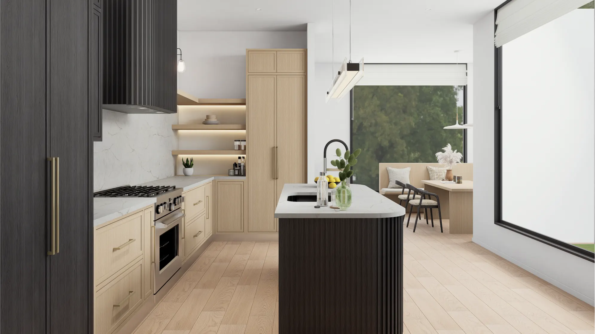 Contemporary cabinetry style frame 2